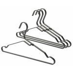 Cuier pentru haine Brabantia 1000823 Linn, negru, 4buc