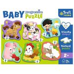 Puzzle Trefl 44000 Puzzles - Baby Progressive - Farm