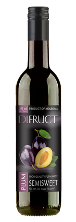 Difruct Vin de prune  demidulce,  0.375 L