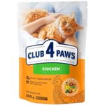 Hrană pentru animale de companie CLUB 4 PAWS 24230947 Hrană uscată Premium, pentru pisici adulte, pui, 15x300 g