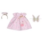 Păpușă Zapf 707241 Набор одежды Baby Annabell Season X-Mas Outfit 43cm