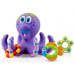 Игрушка для купания Nuby ID6144 Игрушка д/ванной Осьминог 18+