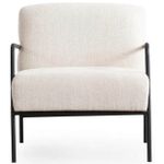 Fotoliu Trendy Eti Bergere-Alb