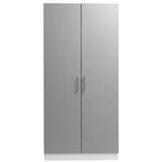 Шкаф Mashtab 12243 FLEXO M2 alb uși gri 1000x530x2200