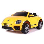 Электромобиль Golden Baby S303 Beetle Dune Volkswagen, galbena, GB2296