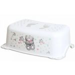 Детский горшок Bisk 08320 Taburet inaltator pentru copii Ursulet, antiderapant, gri