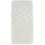 Детское постельное белье Jollein 008-524-67024 Простыня для детской кроватки Rosehip, 120x150 см