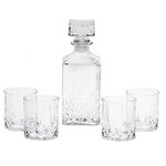 Veselă pentru băuturi Promstore 55077 Set garafa 900ml si 4 pahare p/u whisky 230ml Atmosfera Opera