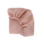 Lenjerie de pat pentru copii Veres 142.1.03 Простынь 120x60 (Муслин розовый)