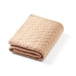 Lenjerie de pat pentru copii BabyOno 1648/02 Patura din lana merinos Dark Beige