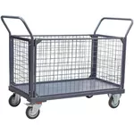Cărucior УХЛ-МАШ ТПС-4С-9х6 Tележка платформенная сетчатая