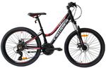 Bicicletă Crosser LEVIN 24-4036-21-12 Black/Red