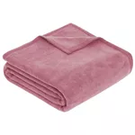 Textile de casă Ibena 3560/544 Uni Decke Porto Mauve