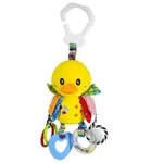 Jucărie cu pandantiv Hoogar HG0104005 Baby plush toy, Duck