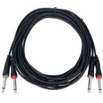 Кабель для музыкального инструмента CORDIAL EU 6 PP 2xjack mono/2xjack mono 6m 14846