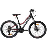 Велосипед Crosser LEVIN 24-4036-21-12 Black/Red