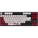 Игровая клавиатура Varmilo VEM87 Beijing Opera 87Key, EC V2 Rose, EN/UKR, White Led, Black