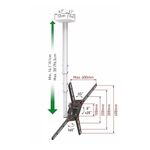 Ceiling Mount Barkan ''3500'' White/Black 29
