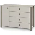 Comoda de infășat Veres VR 35.2.351.2.137 Монако 1200 (капучино-кашемир)