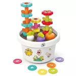 Puzzle Hola Toys HE795800 Jucarie interactiva Vazon cu floare