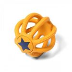 Грызунок силиконовый  Babyono ORTHO желтый