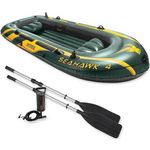 Спортивное оборудование Intex 68351 Barca Gonflabila SEAHAWK 4, (351x145x48cm)