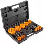 Set de tubulare, bite, duze Powermat PM-ZODM-17ET carote metal/lemn