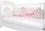Комплект плюшевых подушек для детской кроватки KikkaBoo Hippo Dreams