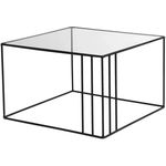 Журнальный столик Trendy Contur, Черный 55x36x55 см