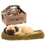 Jucărie de pluș Perfect Petzzz 91-09 Cățeluș Mops cu imitație de respirație