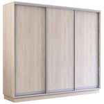 Dulap Mobildor-Lux Fox uși glisante din PAL (250x60x200H cm) Sonoma