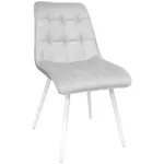 Стул Deco Capella Catifea Grey HLR20 + White Legs