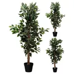 Искусственное растение Promstore 49437 Искусственное дерево фикус 115 см, в горшке