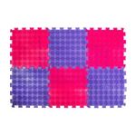 Игровой комплекс для детей Ortek 09533 Коврик-пазл массажный Lotus (6эл) 26x26cm