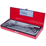 Set de unelte de mână King Tony 20210MR шестигранники экстра длинные 3-17мм в металл.кейсе, 10 пр.