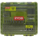 Набор головок, бит, насадок RYOBI RAKDD141 Set de biti si burghie 141buc 5132004667