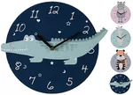 Часы Promstore 16983 Ceas de perete pentru copii Animale 26x28cm