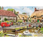 Головоломка Trefl R25K /31 (10808) Puzzle 1000 Tea Time: Summer in the Town