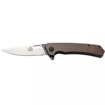 Нож походный Puma Solingen 7313512 TEC one-hand carbon clip