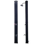 Набор для душа Hydro S Солнечный душ для сада, 35 литров, H=217 см, черный