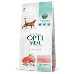 Hrană pentru animale de companie Optimeal 24231106 Sac pisici steril vita-sorg 10 kg