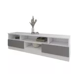 Тумба напольная для TV Smartex (16350) Т6 160cm TV Alb+Grafit
