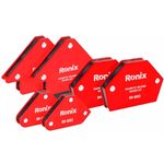 Магнитный держатель для сварки Ronix RH-9083 магнитные держатели 6 шт