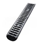Аксессуар для дома Uniplast 16008 Gratar fonta canalizare cu rigola 750x130x130 mm 18 kg EN124 D400 (tava rotunjita)