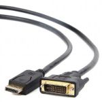 Cable  DP to DVI 1.8m, Cablexpert, 