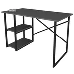 Офисный стол Bofigo 2 отделения, металл 120x60 см, Антрацит (20-02-08)