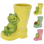 Цветочный горшок ProGarden 55359 Ciubota cu animal 16X9X18.8cm