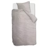 Постельное белье Riviera Maison 333125 Furry Stripes 140x200/220 Off-white