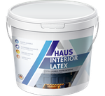 Краска водоэмульсионная интерьерная Haus Latex 4 кг