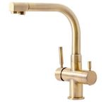 Смеситель кухонный Hoff 3301G Brass Antique